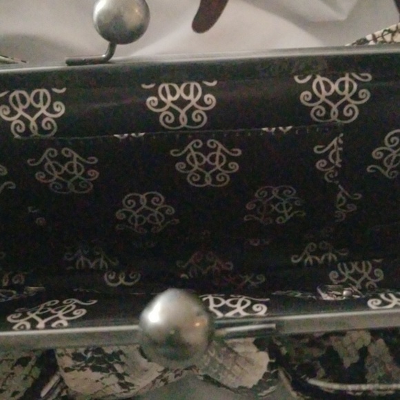 Python leather clutch - Picture 4 of 4